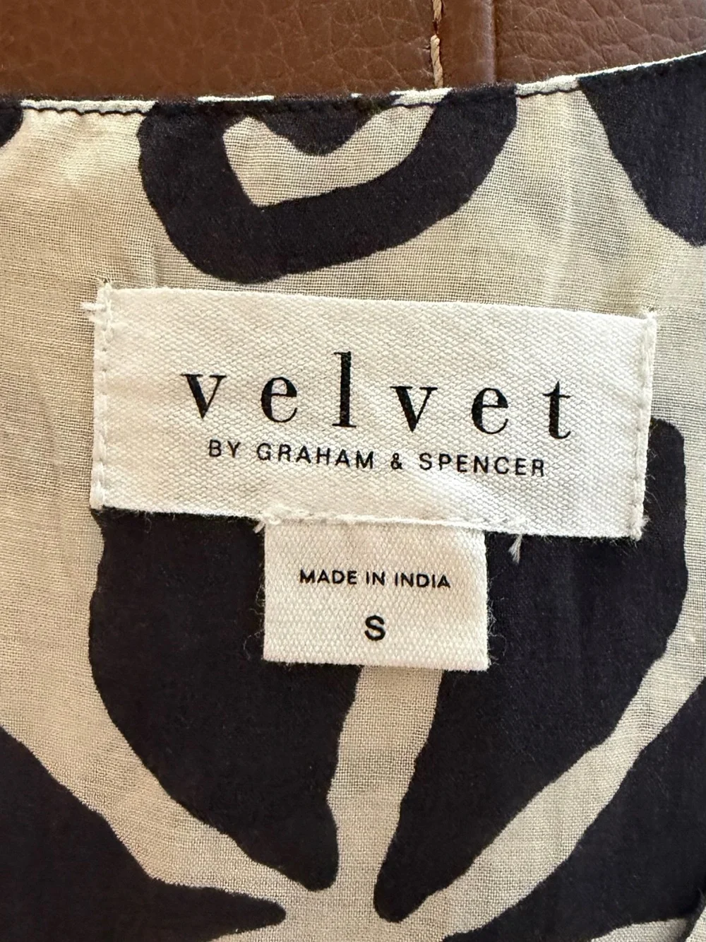 Velvet by Graham & Spencer Beige Floral  Dress